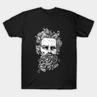 Poseidon Pen drawing T-Shirt